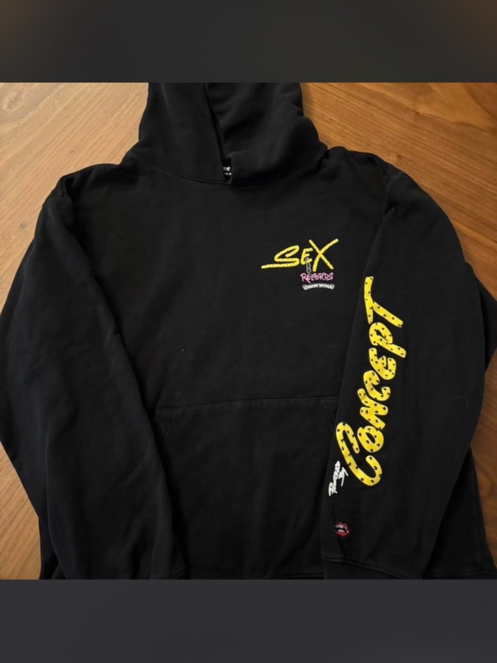 CHROME HEARTS Black Graphic Hoodie
